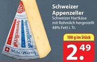 Famila Nord Ost Schweizer Hartkäse 100 g Angebot