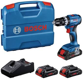 Conrad Bosch professional gsb 18v-45 0615a5002u akku-schlagbohrschrauber 18 v li-ion inkl. 3 Angebot