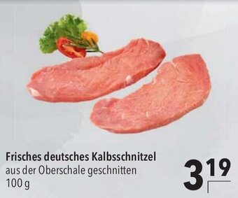 CITTI Markt Frisches deutsches Kalbsschnitzel aus der Oberschale geschnitten 100 g Angebot