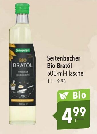 CITTI Markt Seitenbacher Bio Bratöl 500-ml-Flasche Angebot
