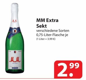 Famila Nord Ost MM Extra Sekt 0,75-Liter-Flasche Angebot