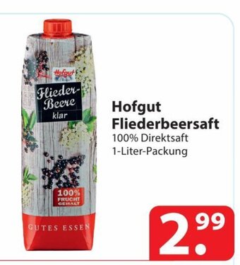 Famila Nord Ost Hofgut Fliederbeersaft 1-Liter-Packung Angebot