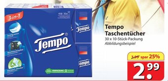 Famila Nord Ost Tempo Taschentücher 30 x 10-Stück-Packung Angebot
