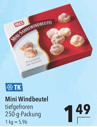 CITTI Markt Ibis Mini Windbeutel tiefgefroren 250-g-Packung Angebot