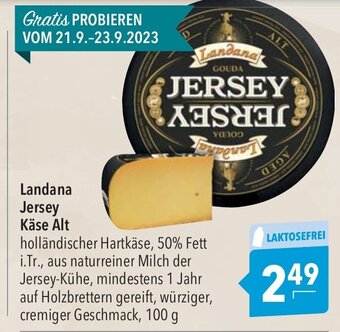 CITTI Markt Landana Jersey Käse Alt 100g Angebot