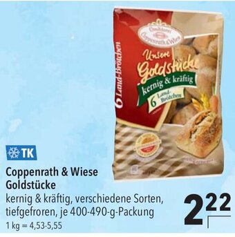 CITTI Markt Coppenrath & Wiese Goldstücke 400-490g Angebot