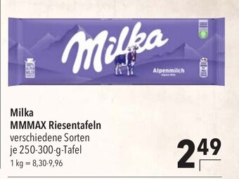 CITTI Markt Milka MMMAX Riesentafeln 250-300g Angebot