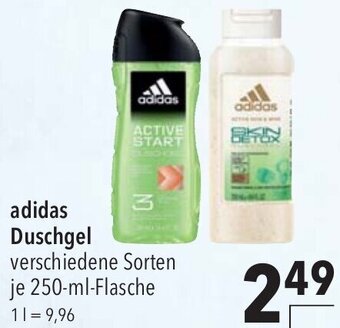 CITTI Markt adidas Duschgel verschiedene Sorten je 250-ml-Flasche Angebot
