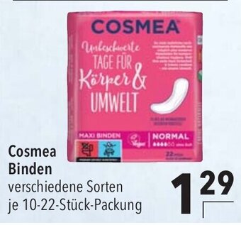 CITTI Markt Cosmea Binden je 10-22-Stück-Packung Angebot