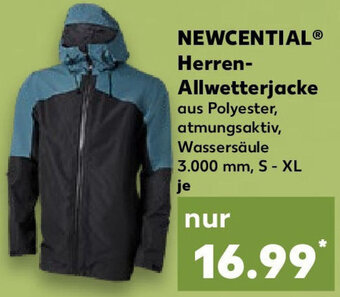 Kaufland NEWCENTIAL Herren Allwetterjacke Angebot