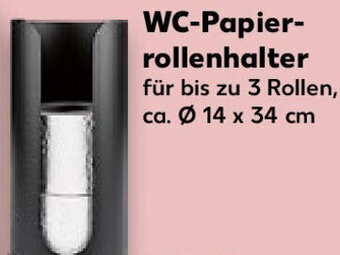 Kaufland LIV&BO WC-Papierrollenhalter Angebot