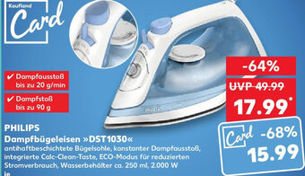 Kaufland PHILIPS Dampfbügeleisen DST1030 Angebot