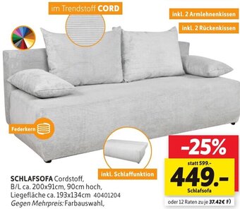 SCONTO Schlafsofa Angebot