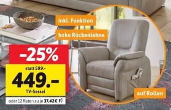 SCONTO TV-Sessel Angebot