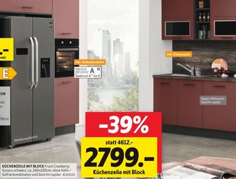 SCONTO Küchenzeile mit Block Angebot
