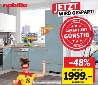 SCONTO Nobilia Einbauküche Angebot