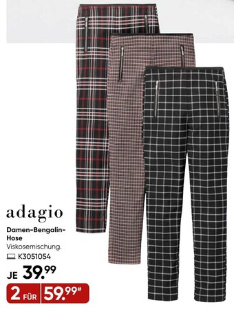 Galeria adagio Damen-Bengalin Hose Angebot