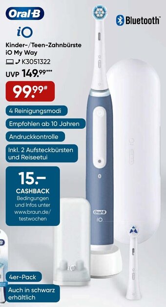 Galeria Oral-B Kinder/Teen-Zahnbürste iO My Way Angebot