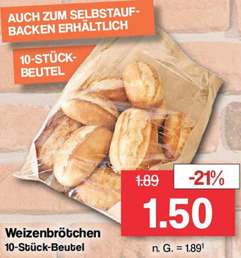 Famila Nord West Weizenbrötchen 10-Stück Beutel Angebot