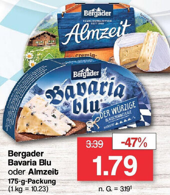 Famila Nord West Bergader Bavaria Blu oder Almzeit 175-g-Packung Angebot