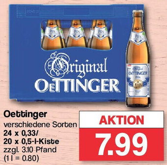 Famila Nord West Oettinger 24x0,33/20x0,5 L Kiste Angebot