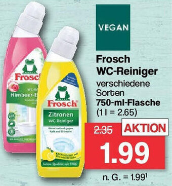 Famila Nord West Frosch WC-Reiniger 750-ml-Flasche Angebot