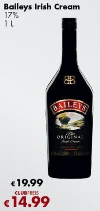 Travel Free Baileys Irish Cream 1 L Angebot