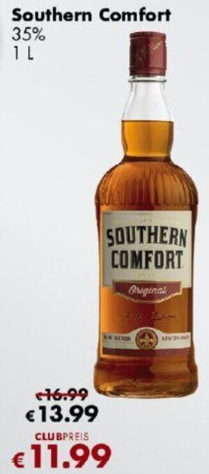 Travel Free Southern Comfort 1 L Angebot