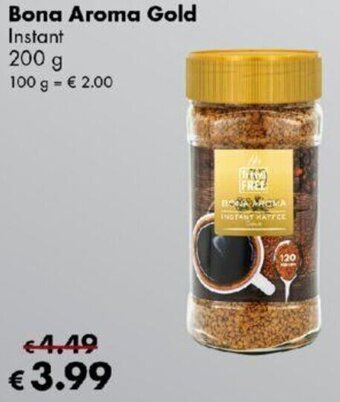 Travel Free Bona Aroma Gold 200 g Angebot