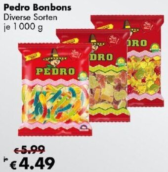 Travel Free Pedro Bonbons 1000 g Angebot