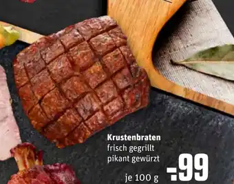 REWE Krustenbraten 100g Angebot