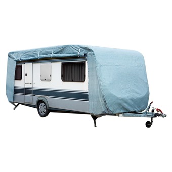 Netto Marken-Discount Greenyard abdeckplane für wohnwagen oder wohnmobile größe m 550 x 250 x 220 cm Angebot