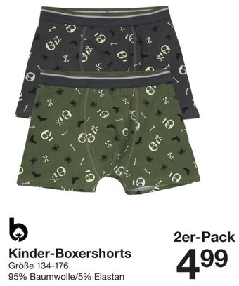 Zeeman Kinder-Boxershorts Größe 134-176 Angebot