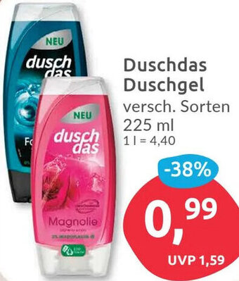Budni Duschdas Duschgel 225 ml Angebot