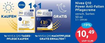 Budni Nivea Q10 Power Anti-Falten Pflegecreme 50 ml Angebot