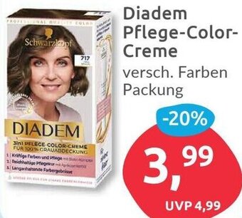 Budni Diadem Pflege Color Creme Angebot