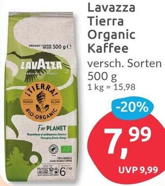 Budni Lavazza Tierra Organic Kaffee 500 g Angebot