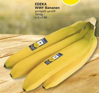 WEZ EDEKA WWF Bananen 1000 g Angebot
