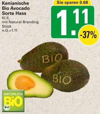 WEZ Kenianische Bio Avocado Sorte Hass Angebot