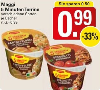 WEZ Maggi 5 Minuten Terrine Angebot