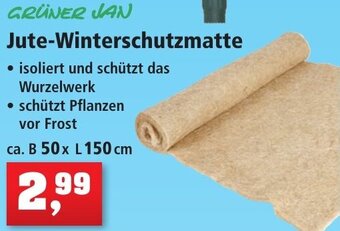 Thomas Philipps GRÜNER JAN Jute-Winterschutzmatte Angebot