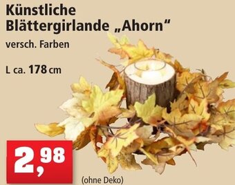 Thomas Philipps Künstliche Blättergirlande ,,Ahorn" Angebot