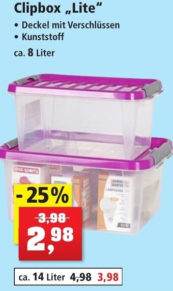 Thomas Philipps Clipbox Lite ca. 8 Liter Angebot