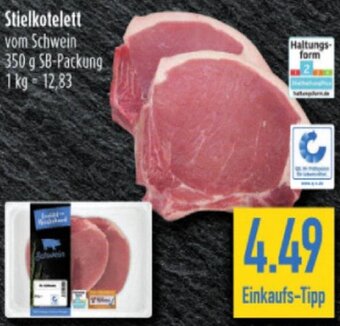 diska Stielkotelett 350 g SB-Packung Angebot