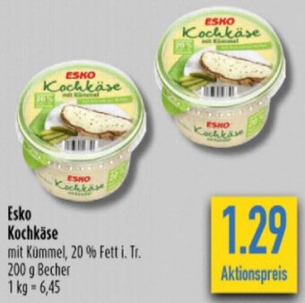 diska Esko Kochkäse 200 g Becher Angebot