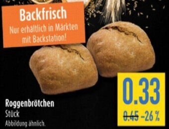 diska Roggenbrötchen Angebot