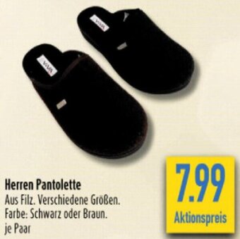 diska Herren Pantolette Angebot