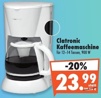 Mäc Geiz Clatronic Kaffeemaschine Angebot