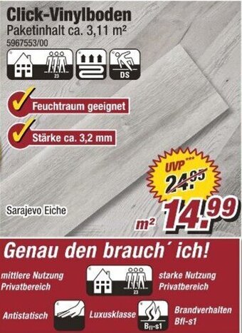 Poco Click-Vinylboden Angebot