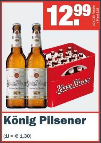 Benz Getränke König Pilsener 20x0,5 L Flasche Angebot